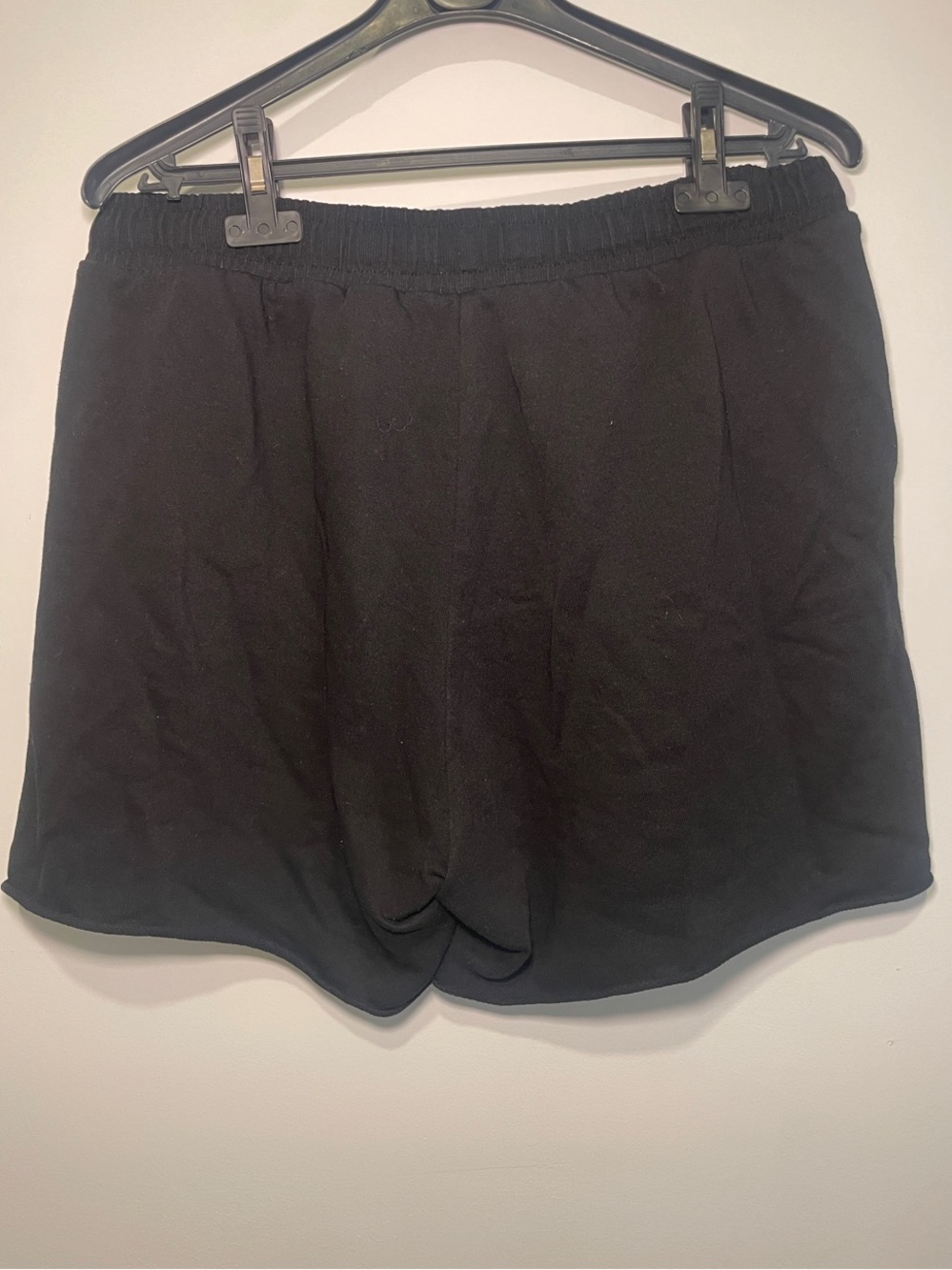 H&M Shorts Black Women's Drawstring Lounge Shorts with Pockets - Picture 4 of 7